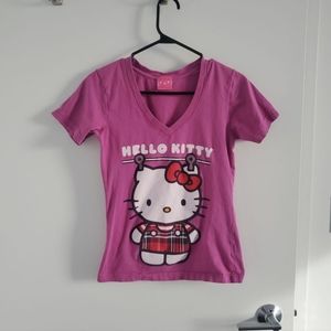 🎉2 for $15🎉 V-neck Hello Kitty T-shirt